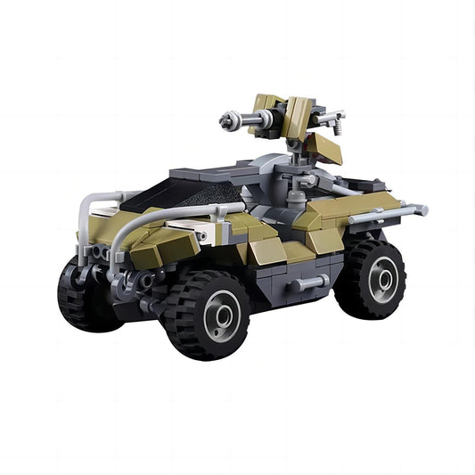 unsc m12 warthog building set | halo | moc-22291 - 1