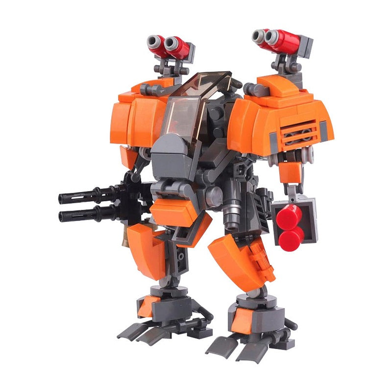 Uplink Mech Revamp MOC Building Kit | Futuristic Robot Figure Model - 4
