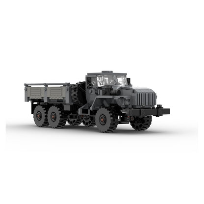 Ural 4320 1:35 Military Cargo Truck MOC Building Kit - 1