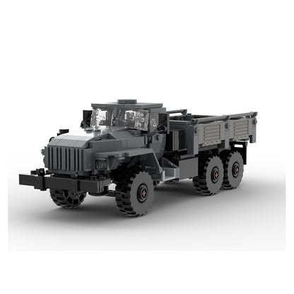 Ural 4320 1:35 Military Cargo Truck MOC Building Kit - 5