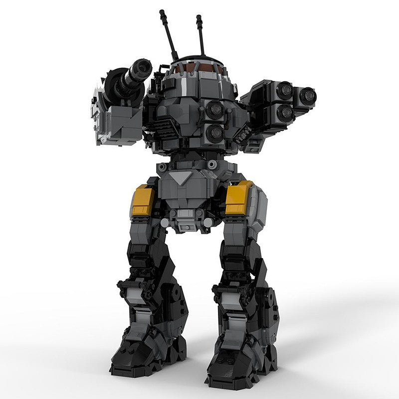 Urban Assault Mecha K9 Walking Robot Building Kit | Compatible MOC - 1