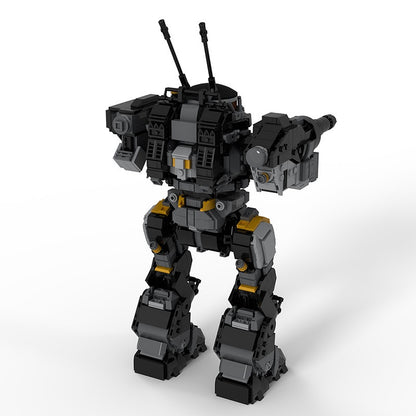 Urban Assault Mecha K9 Walking Robot Building Kit | LEGO-Compatible MOC - 2