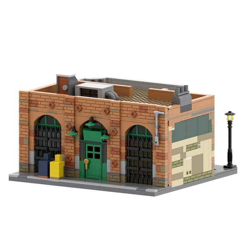 Urban Neighborhood Pub MOC Building Kit | Street View Architecture Model - 5
