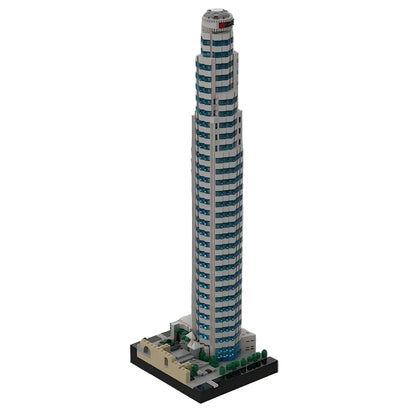 US Bank Tower Building Kit | LEGO-Compatible MOC - 1