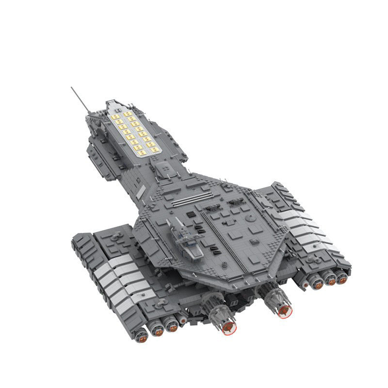 uss daedalus building set | stargate | moc-35381 - 2