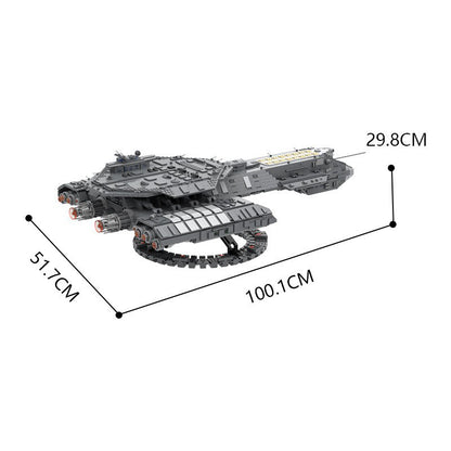 uss daedalus building set | stargate | moc-35381 - 3