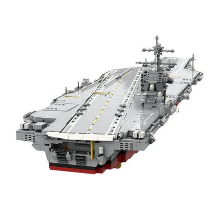 USS Enterprise Aircraft Carrier MOC Building Kit | Historical Warship - 5
