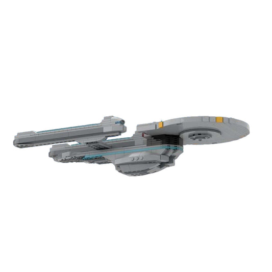 uss enterprise ncc-1701-b building set | star trek | moc-28267 - 1
