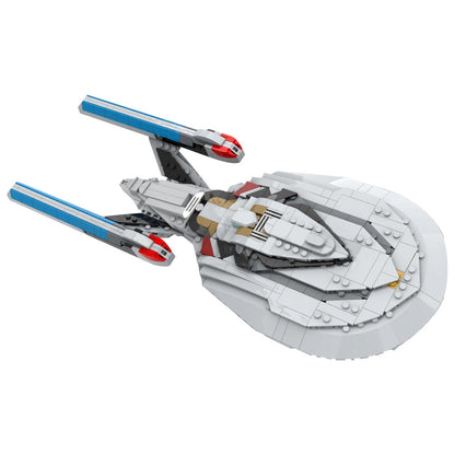uss enterprise ncc-1701-e building set | star trek | moc-203712 - 3