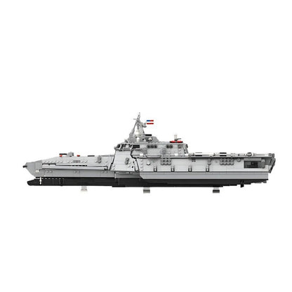 USS Independence LCS Warship Building Kit | LEGO-Compatible MOC - 2