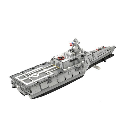 USS Independence LCS Warship Building Kit | LEGO-Compatible MOC - 3