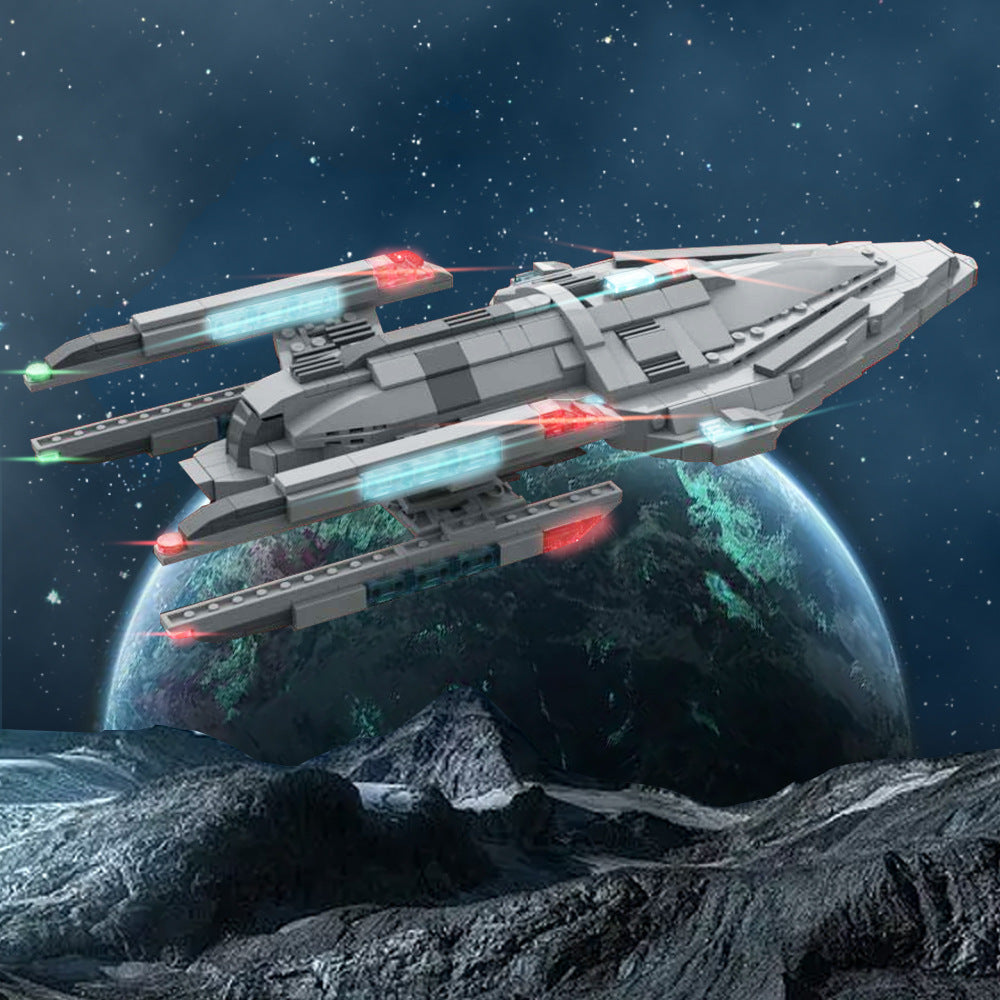 uss prometheus nx-59650 building set | star trek | moc-124963 - 1