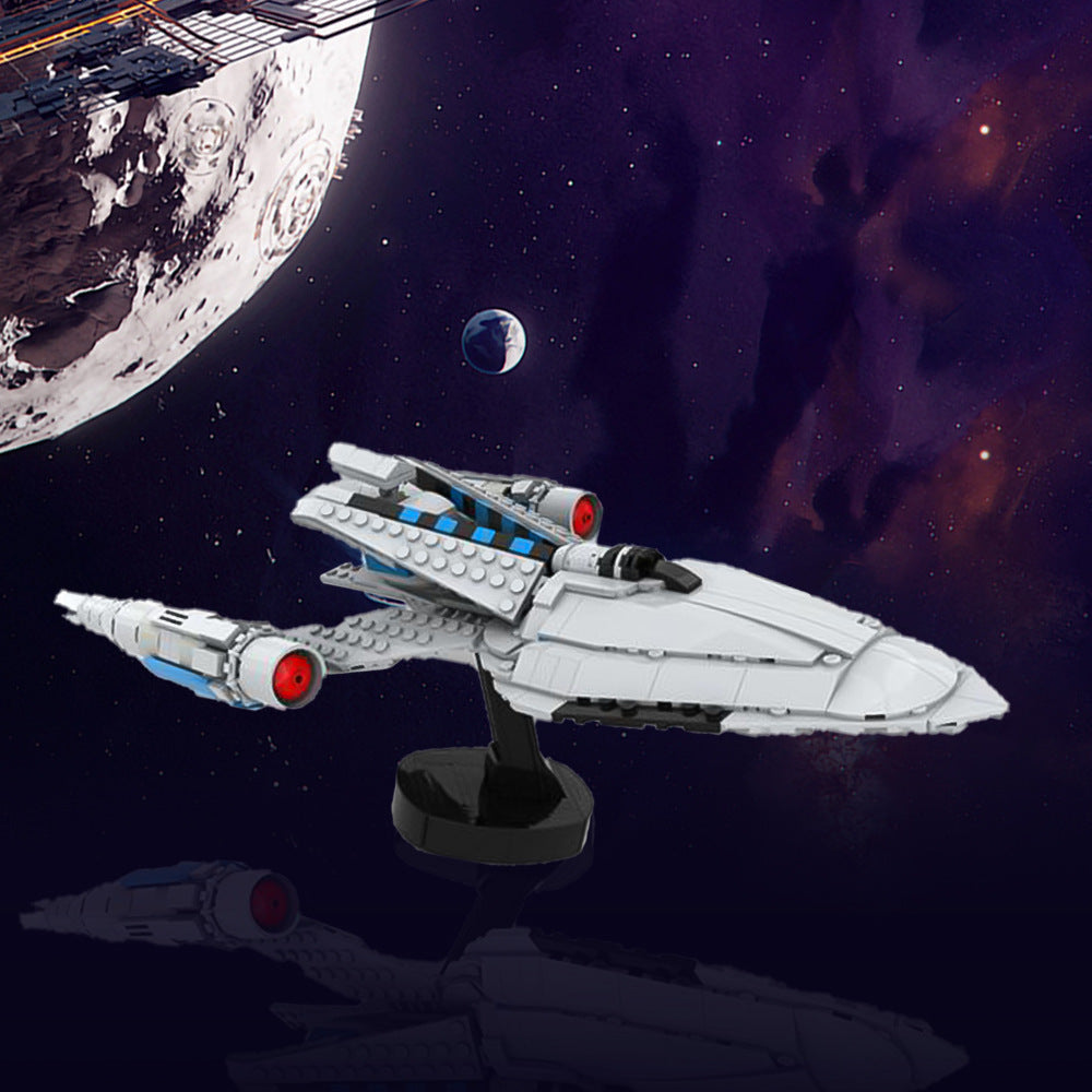 uss protostar building set | star trek | moc-179708 - 1