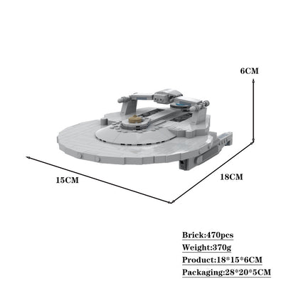 uss reliant building set | star trek | moc-67820 - 4
