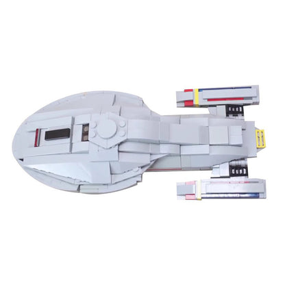 uss voyager building set | star trek | moc-16925 - 2