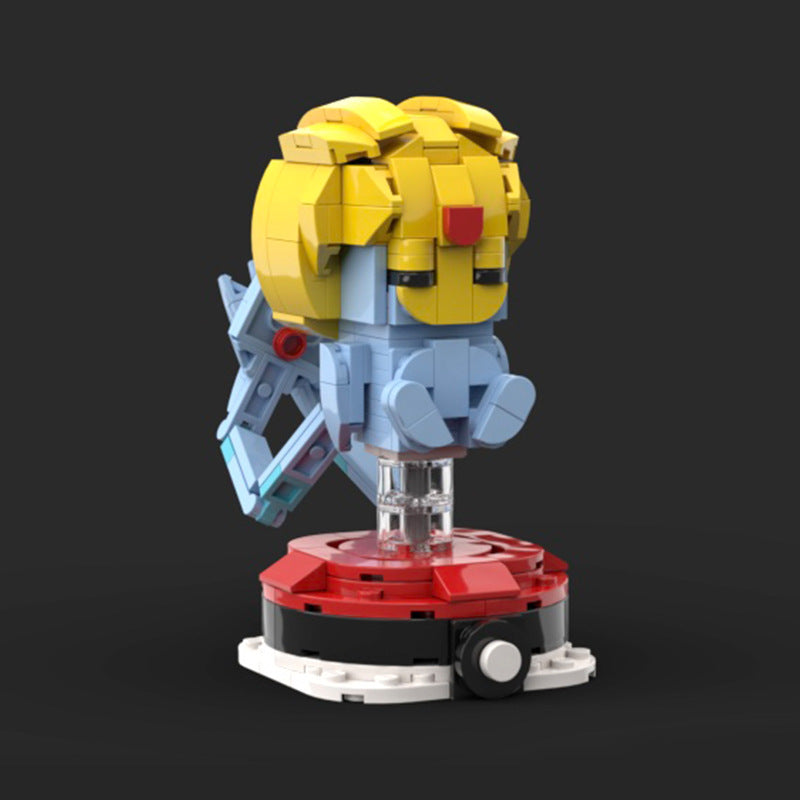 uxie brickheadz building set | pokèmon | moc-112689 - 2