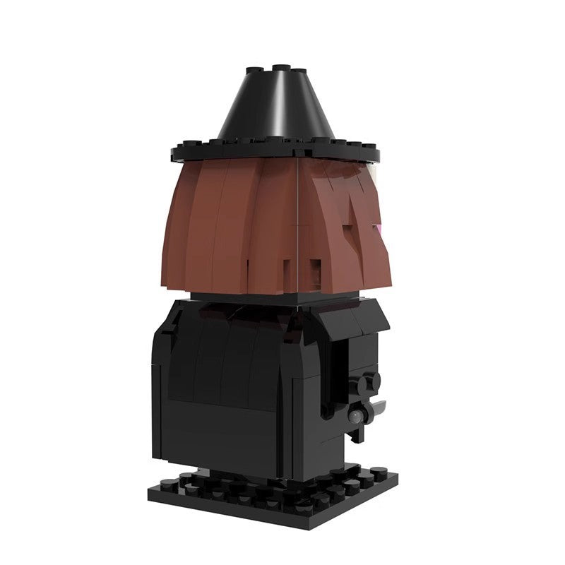 v for vendetta brickheadz moc set | lego-compatible | 145 pcs - 2