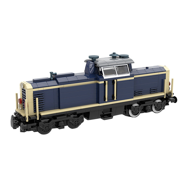 V100 German Cargo Locomotive Building Kit | LEGO-Compatible MOC - 1