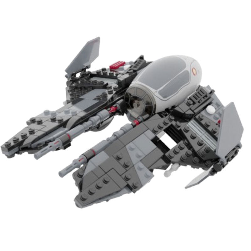 vader eta 2 actis class sith starfighter building set | star wars | moc-71191 - 4