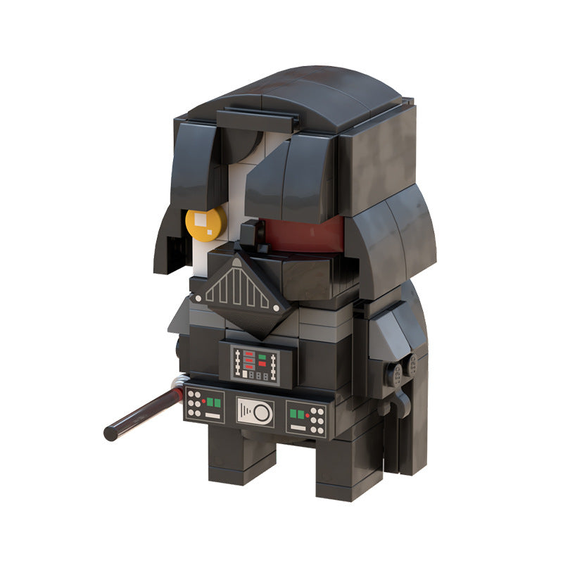 vader malachor brickheadz building set | star wars | moc-162939 - 2