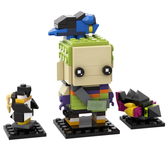 valorant gekko brickheadz building set | moc-137715 - 1