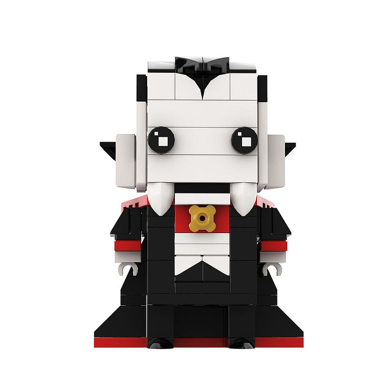 Vampire Cube Character MOC Building Kit | Halloween Fantasy Figure Model - 2