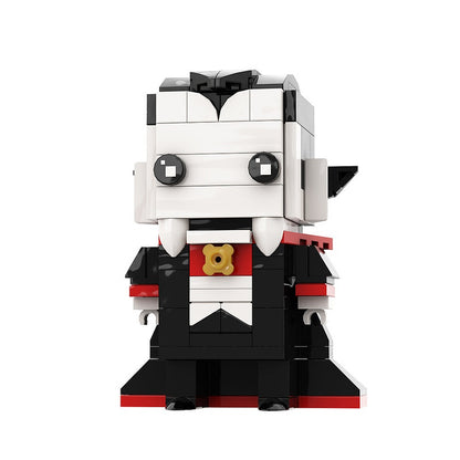Vampire Cube Character MOC Building Kit | Halloween Fantasy Figure Model - 5