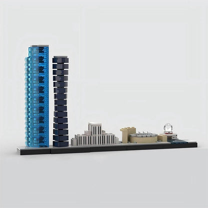 Vancouver Skyline MOC Architecture Building Kit | City Skyline Model - 2
