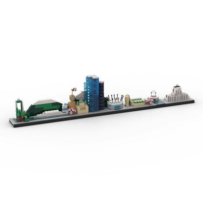 Vancouver Skyline MOC Architecture Building Kit | City Skyline Model - 3