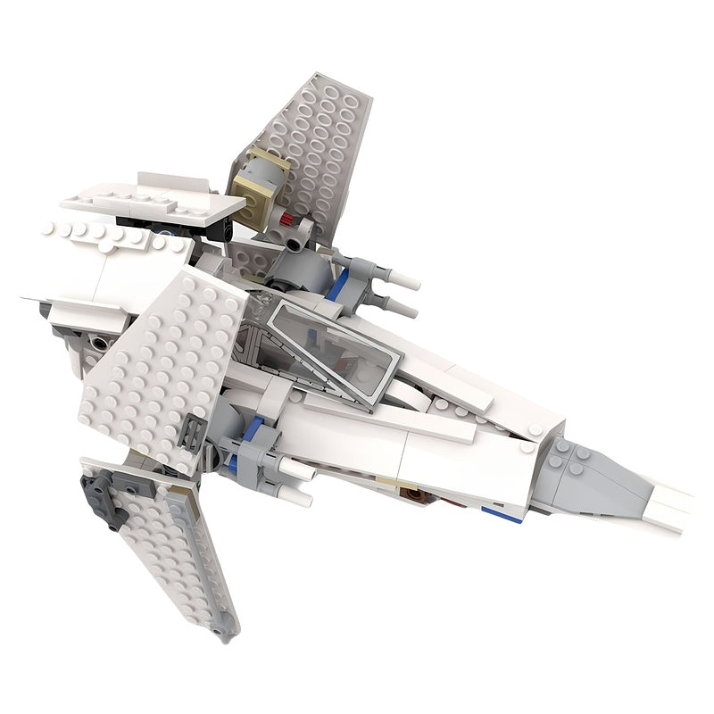 Variable-Wing Space Interceptor Starfighter MOC Building Kit - 2