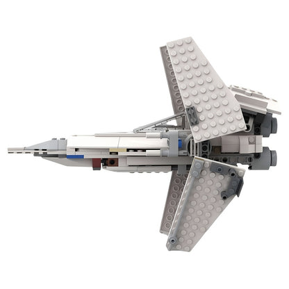 Variable-Wing Space Interceptor Starfighter MOC Building Kit - 5