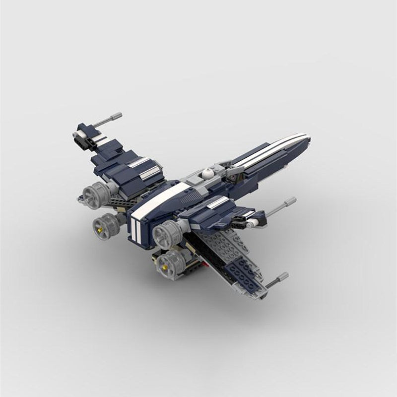 Variable-Wing Twin-Engine Starfighter MOC Building Kit - 3