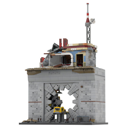 vault-tec vault door building set | fallout diorama | moc-201437 - 3