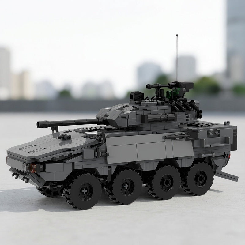 VBCI 8x8 Infantry Fighting Vehicle MOC Building Kit - 6