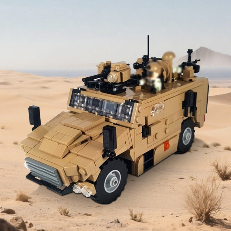 VBMR-L Serval 4x4 Armored Vehicle MOC Building Kit - 3