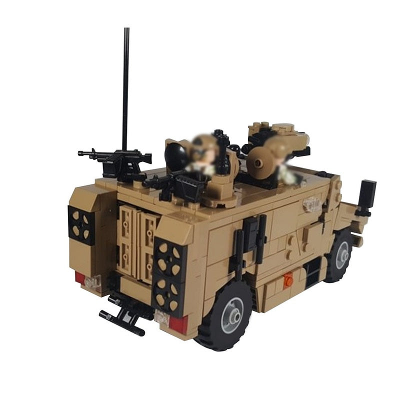 VBMR-L Serval 4x4 Armored Vehicle MOC Building Kit - 5
