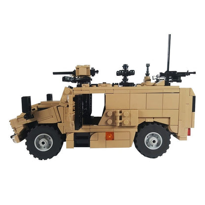 VBMR-L Serval Armored Vehicle MOC Building Kit | 684 PCS Military IFV Model - 5