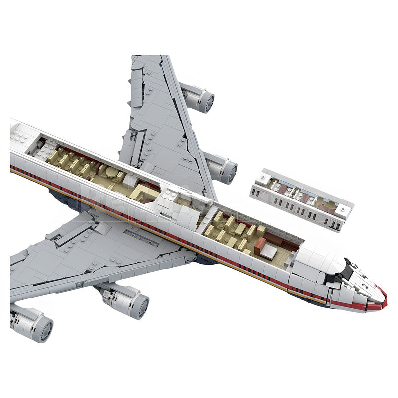 VC-25B Presidential Transport Aircraft MOC Building Kit - 4