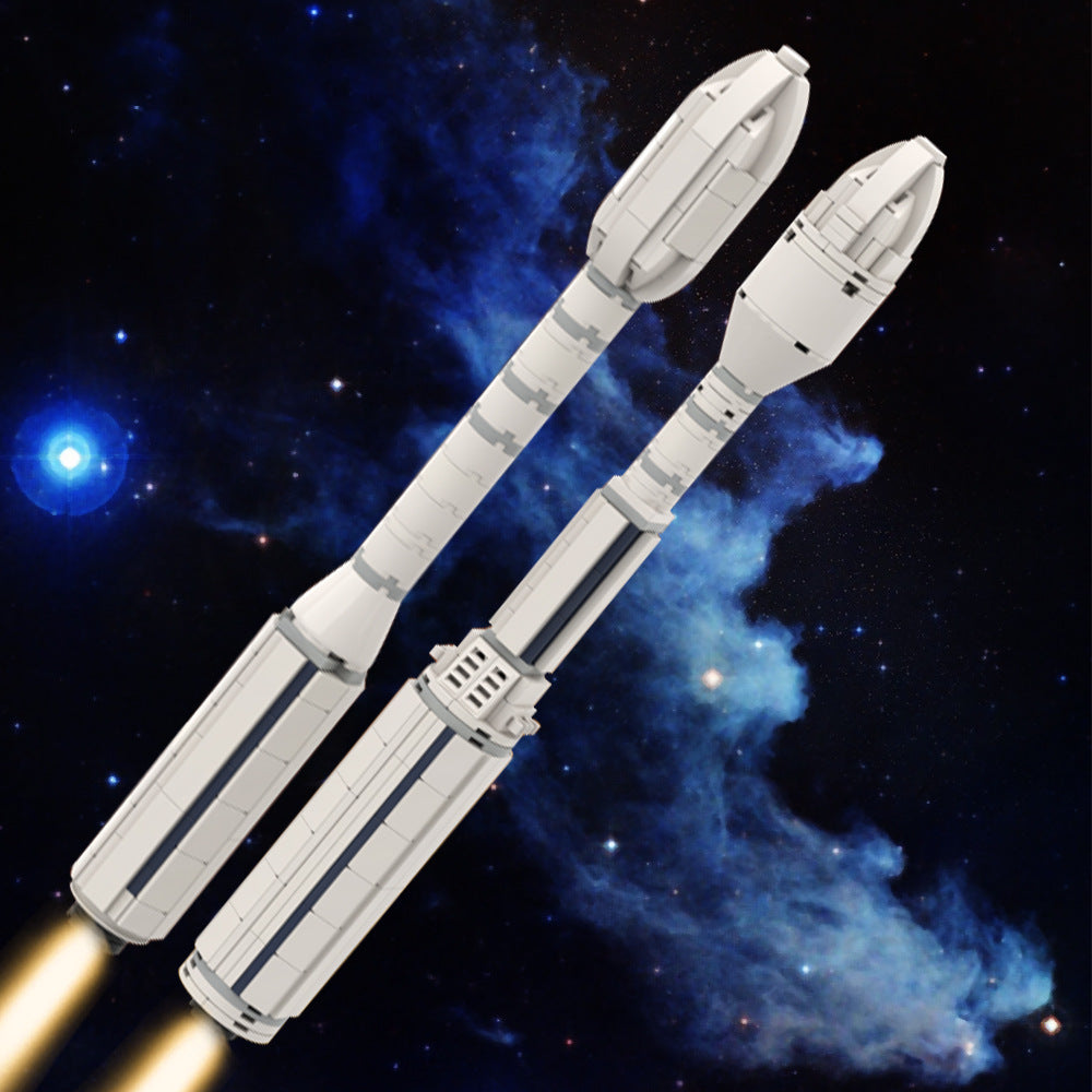 Vega and Vega-C Launcher Building Kit | 1:110 | LEGO-Compatible MOC - 2
