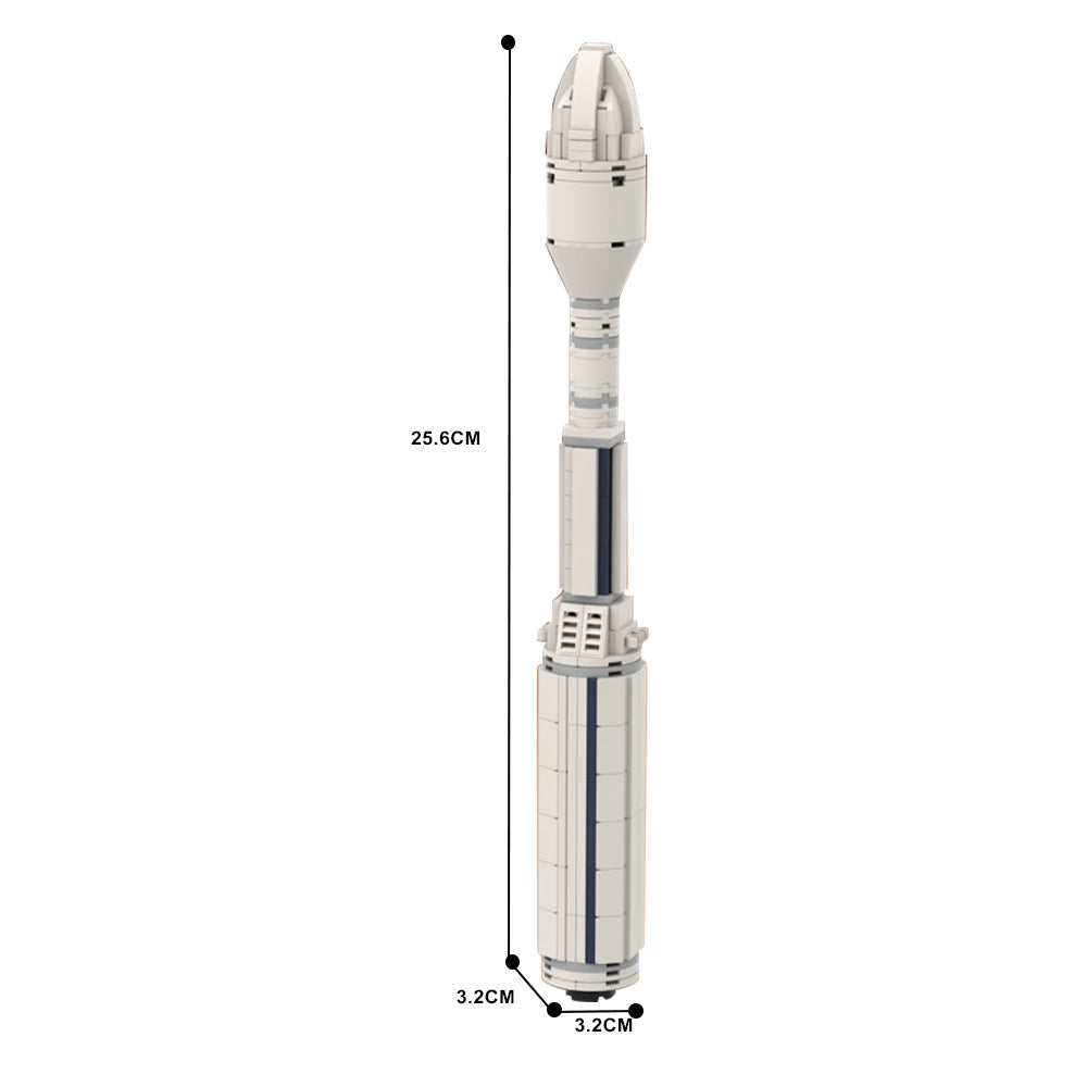 Vega and Vega-C Launcher Building Kit | 1:110 | LEGO-Compatible MOC - 5