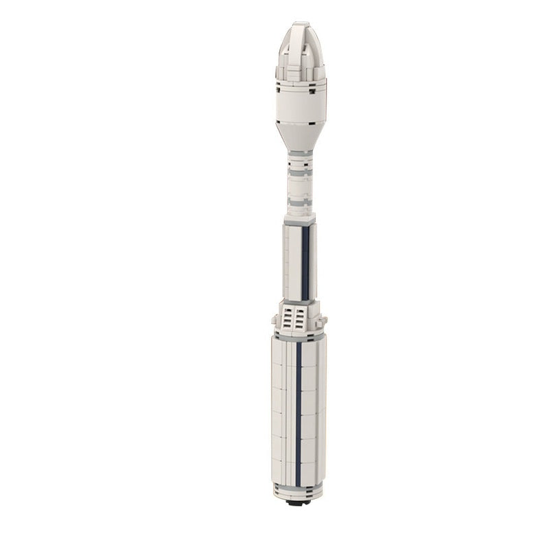 Vega & Vega-C Launcher MOC Building Kit | 1:110 Space Rocket Model - 4