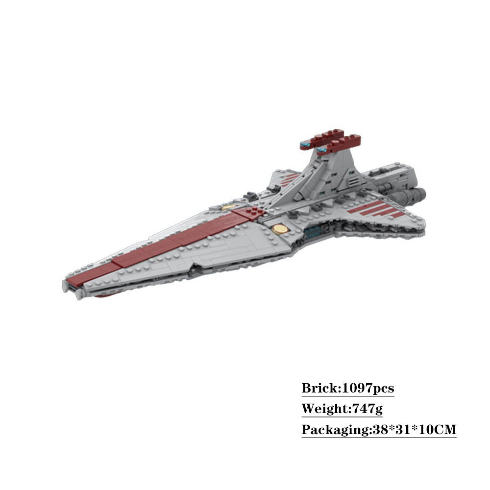 venator-class star destroyer building set | moc-158835 - 2
