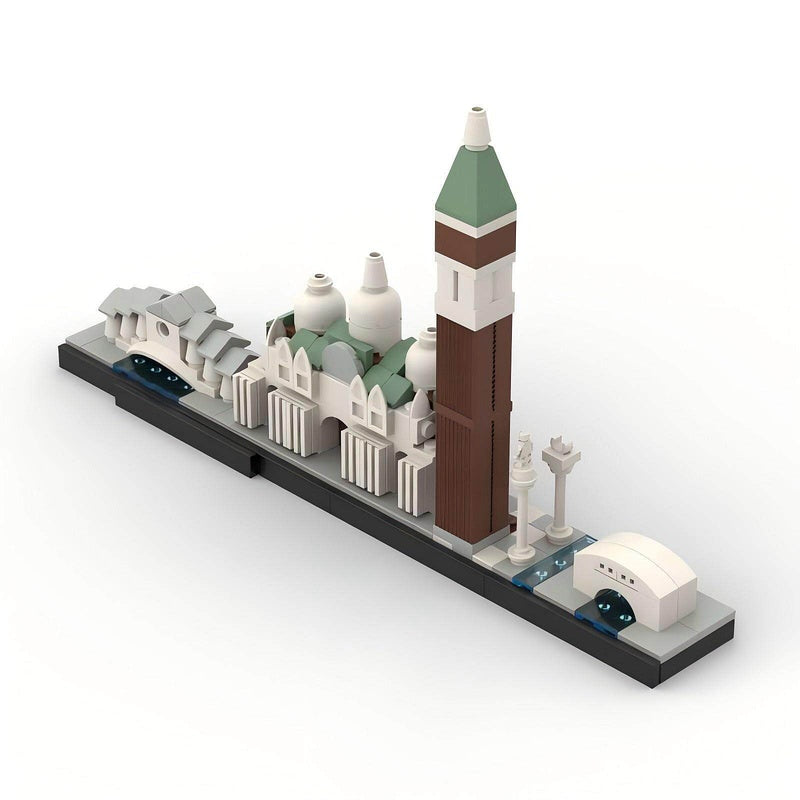 Venice Skyline Building Kit | Italian Landmarks LEGO-Compatible MOC - 3