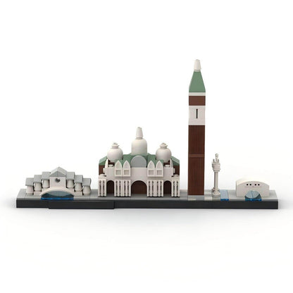 Venice Skyline Building Kit | Italian Landmarks LEGO-Compatible MOC - 4