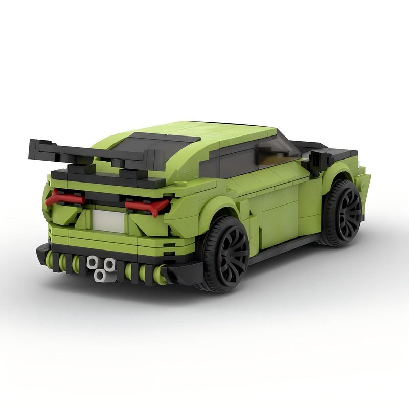 Verde Green Luxury Widebody Hyper SUV Building Kit | LEGO-Compatible MOC - 4