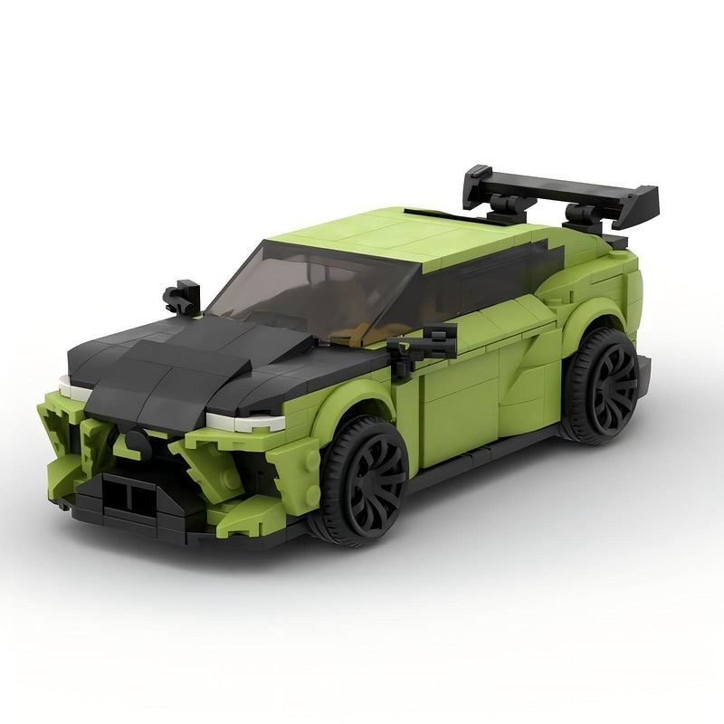 Verde Green Luxury Widebody Hyper SUV Building Kit | LEGO-Compatible MOC - 5