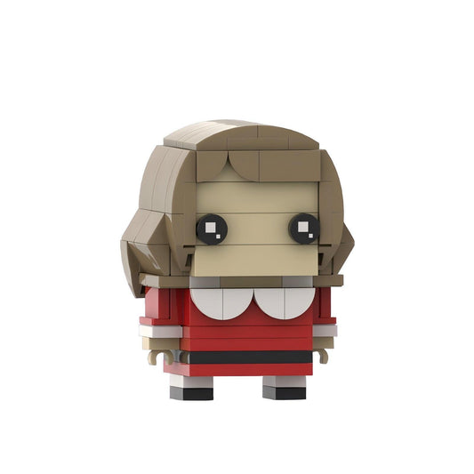 veruca salt brickheadz building kit | willy wonka & the chocolate factory - 2