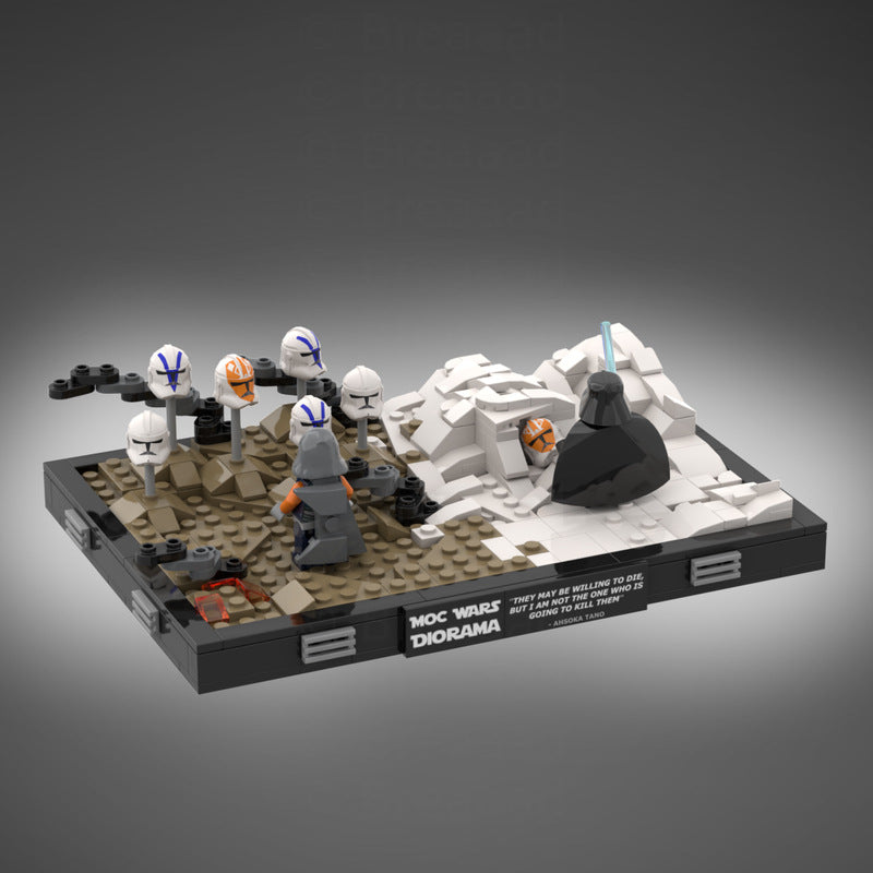 victory and death diorama building set | star wars | moc-109453 - 1