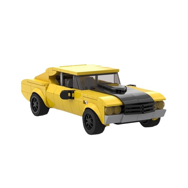 Vigilante Investigator Muscle Car Building Kit | LEGO-Compatible MOC - 5
