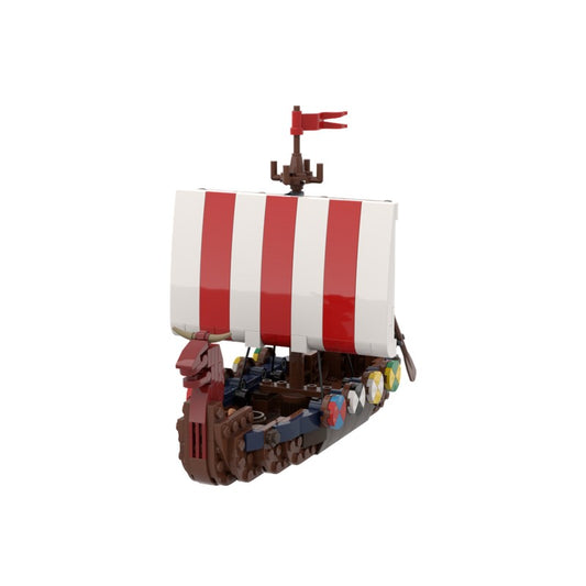 Viking Ship Building Kit | MOC-178722 - 1